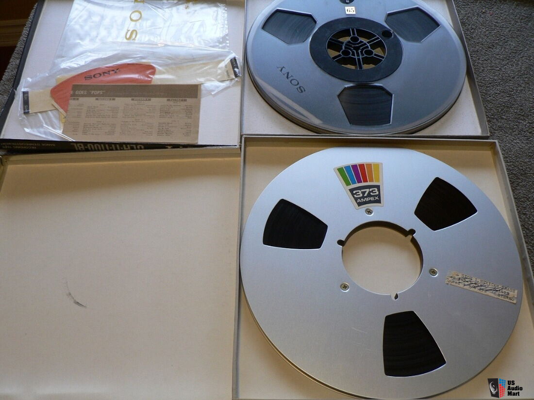 Ampex and Sony - used reels with tape Photo #4445785 - US Audio Mart