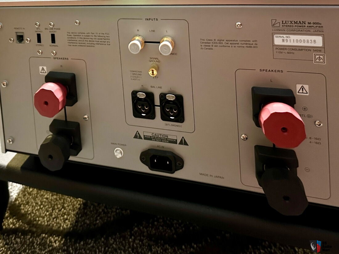 Luxman M900u Perfect (m900u) Photo 4450543 US Audio Mart