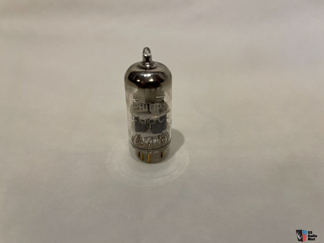 2 Tubes électroniques 6V6G Phillips / Radiotechnique NOS (1953) - Pair