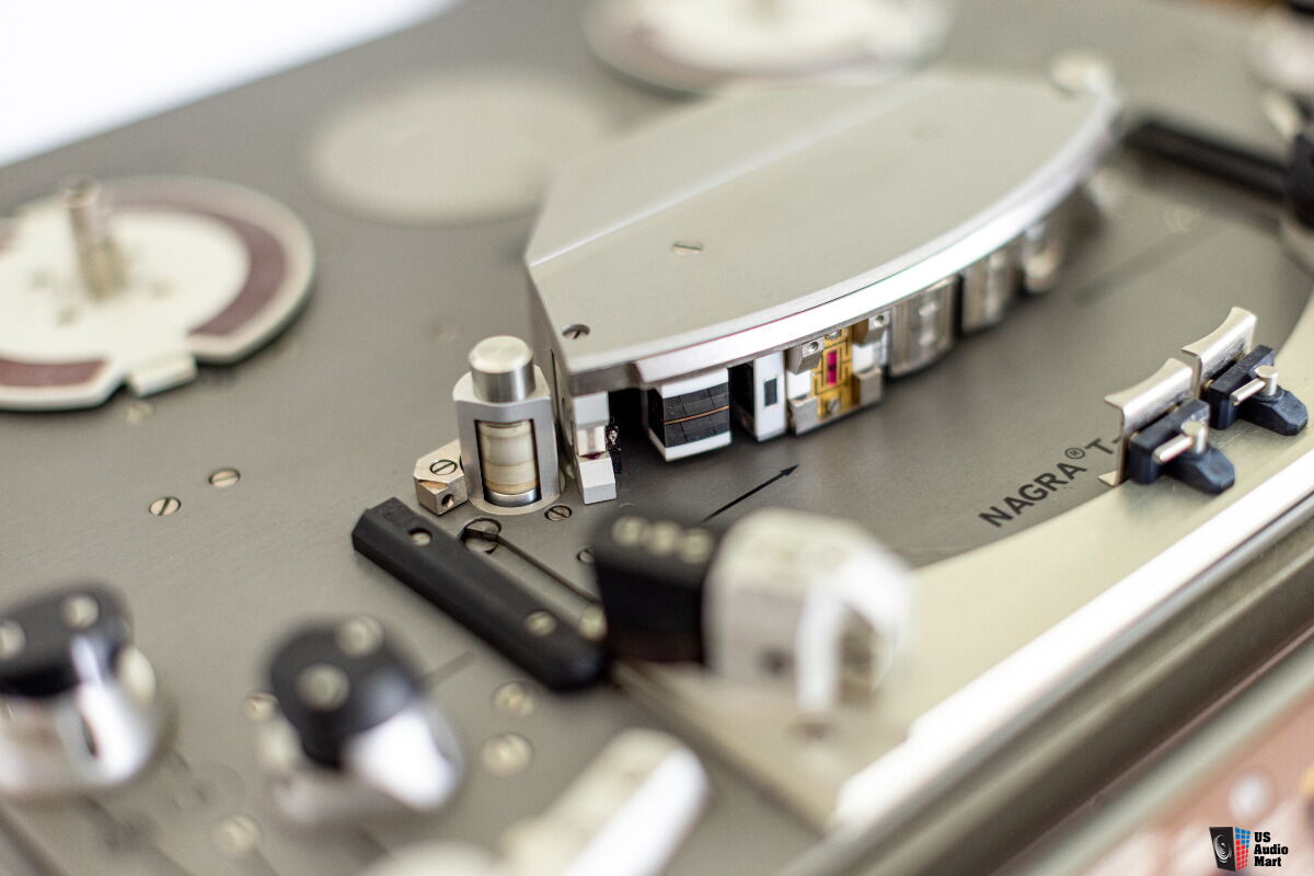 Nagra T Audio Time Code, Nagra reel-to-reel tape machine in…