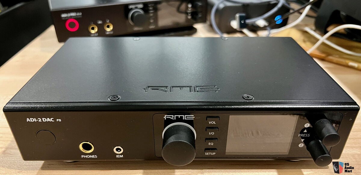 RME ADI-2 DAC FS (AKM version) processing DAC/preamp/headphone amplifier made in Germany Photo