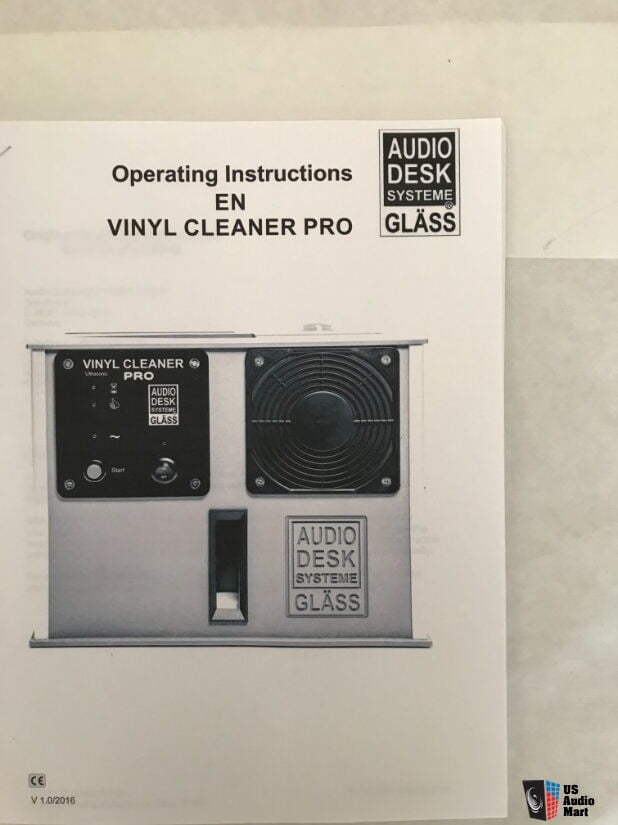 Audio Desk Systeme Vinyl Cleaner Pro in Black Photo 4460426 US Audio