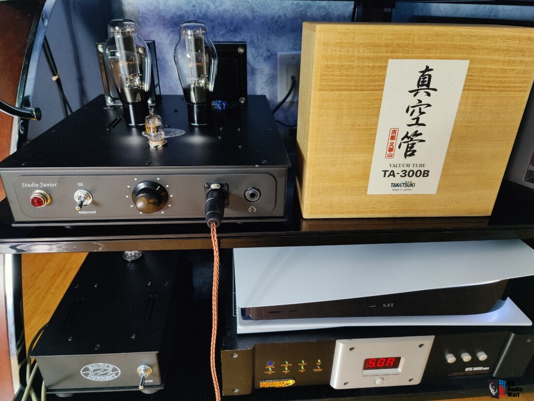 Eddie Current Studio Jr Takatsuki 300B Tube Headphone/Speaker Amp Photo ...