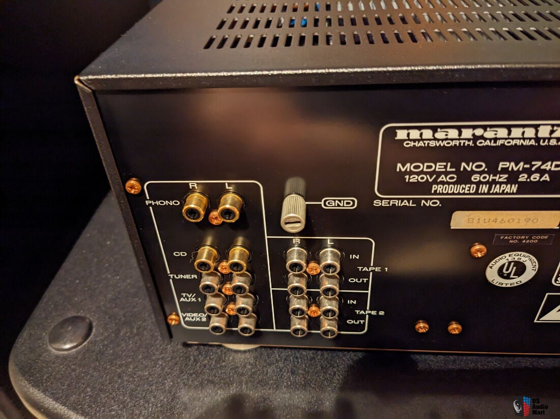 Marantz Pm D Classic Quarter Class A Integrated Amplifier Fully Restored Upgraded Tested