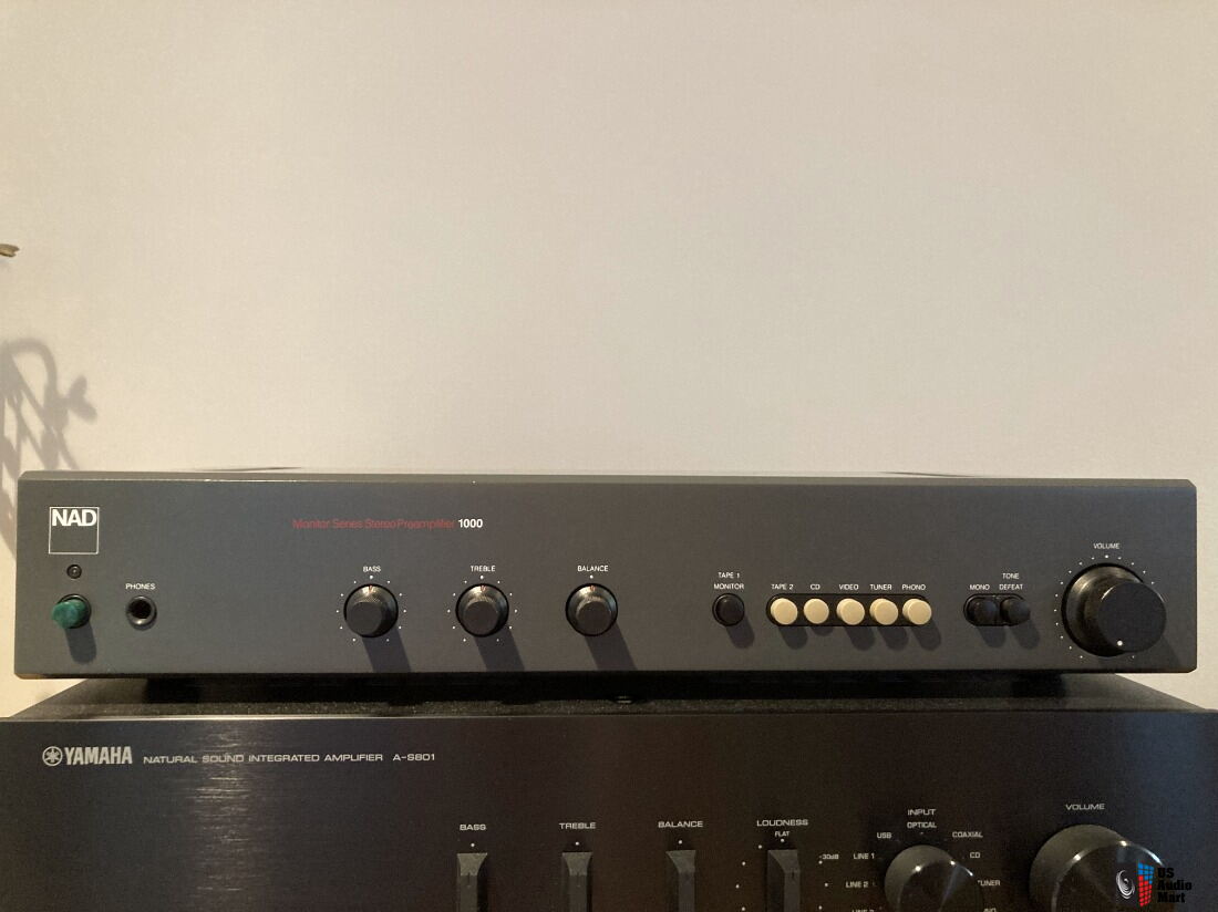 nad-1000-monitor-series-preamplifier-recapped-nichicon-pw-kz-fg-wima
