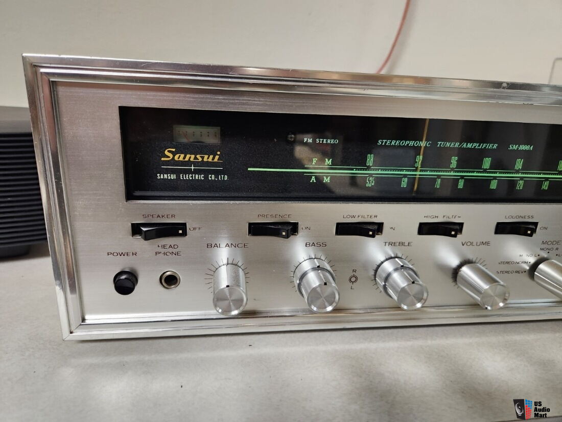 Sansui SM1000A Tube Receiver Fully Restored Photo 4502263 US