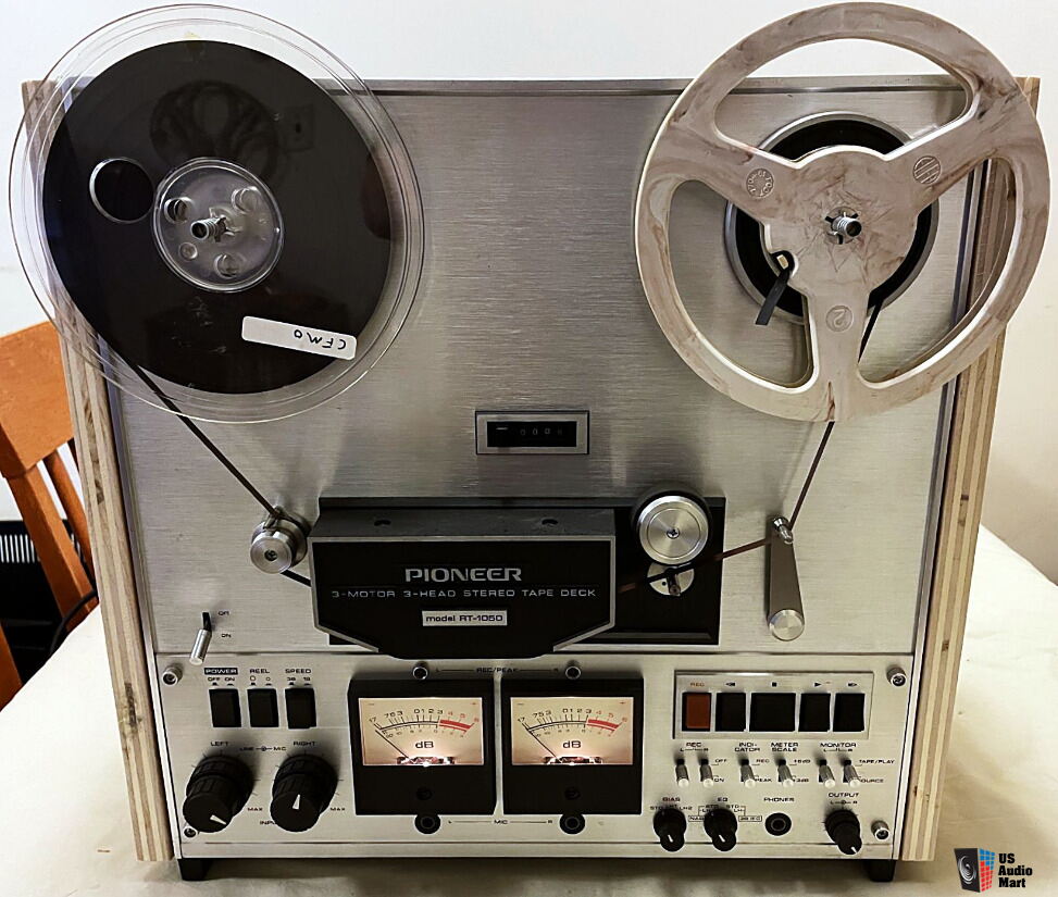 Pioneer RT-1050 2 track Reel to Reel Tape Recorder 7.1/2 & 15 ips ( High  Speed ) For Sale - US Audio Mart