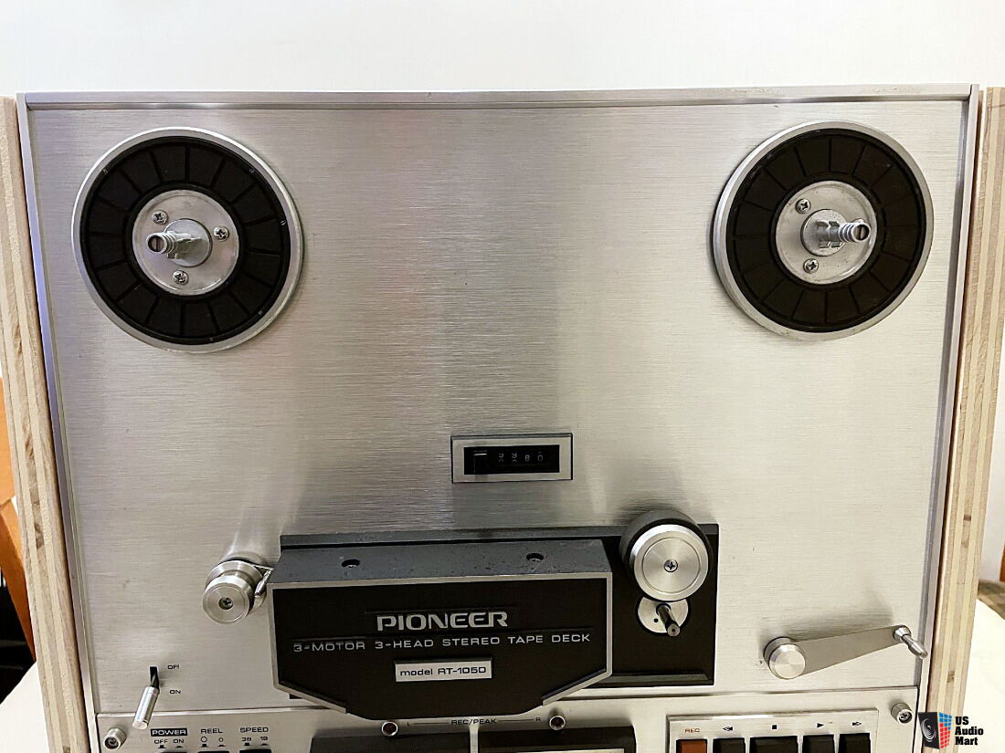 Pioneer RT-1050 2 track Reel to Reel Tape Recorder 7.1/2 & 15 ips ( High  Speed ) Photo #4510336 - US Audio Mart