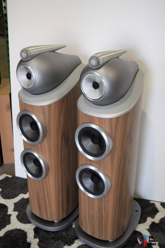 Bowers & Wilkins 803 D4 Pair Walnut Photo #4519820 - US Audio Mart