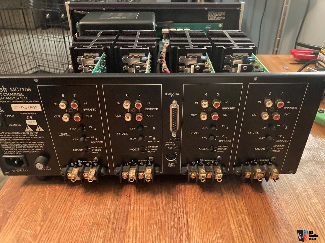 McIntosh 7108 amplifier Photo #4526495 - US Audio Mart