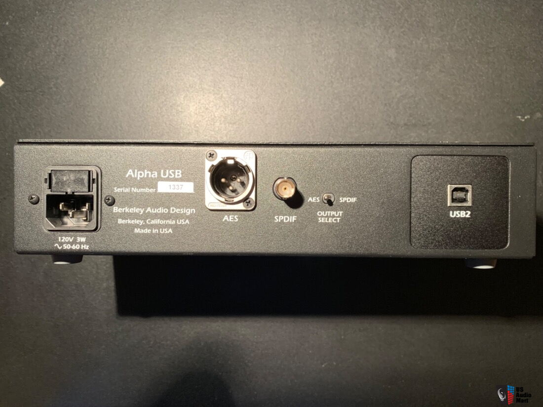 Berkeley Audio Design Alpha USB Photo #4544856 - US Audio Mart