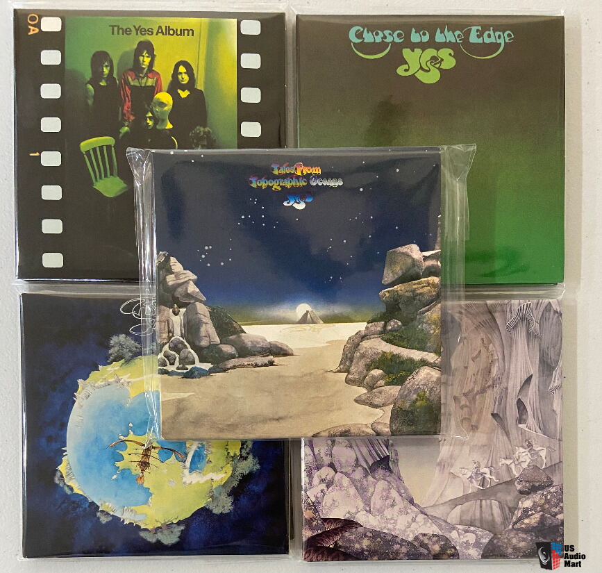 YES 5 Title Lot Steven Wilson Remix CD/BLU RAY Mini LP Sleeve Disc's ...