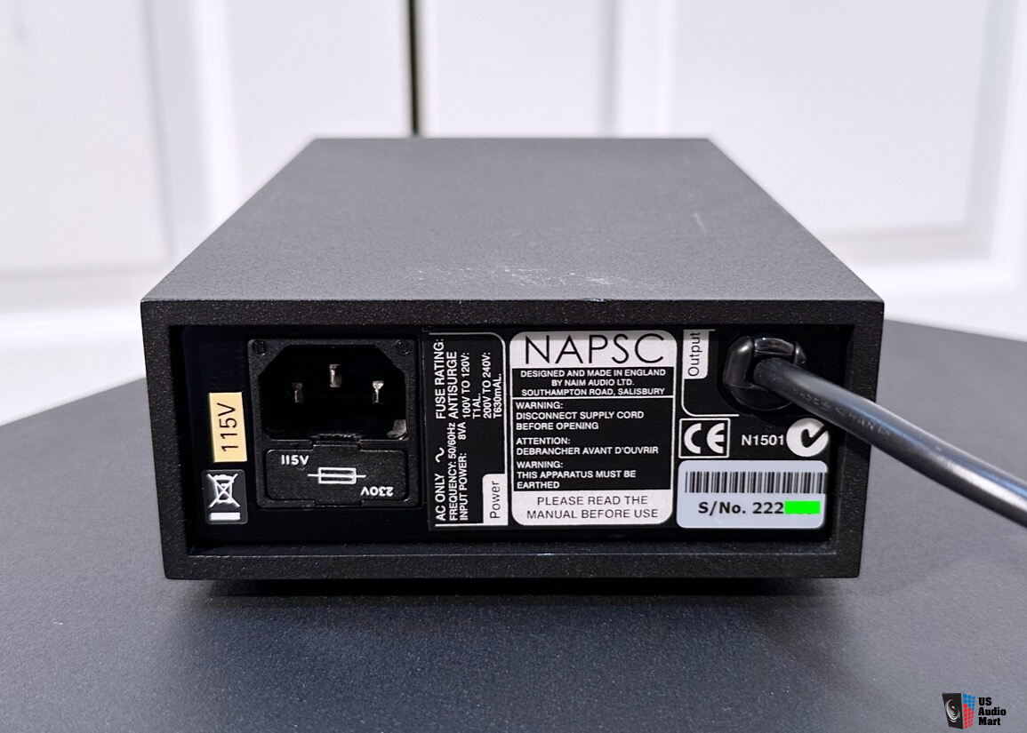 Naim Audio Power Supply Model NAPSC. 24 vdc. Two pin
