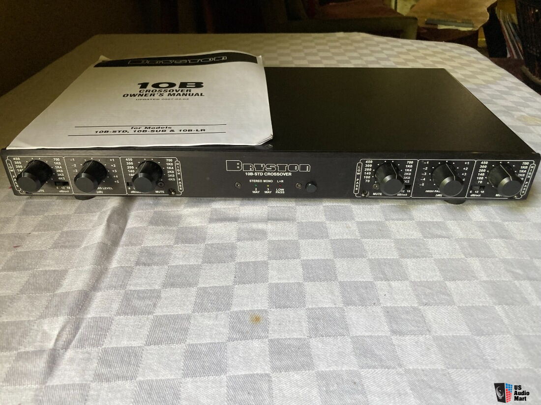Bryston 10bSTD active crossover For Sale US Audio Mart