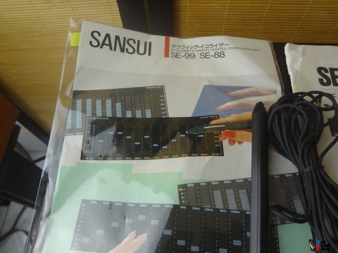 Sansui SE-99 DIGITAL EQUALIZER With lite pen and Remote control Photo  #4580788 - US Audio Mart