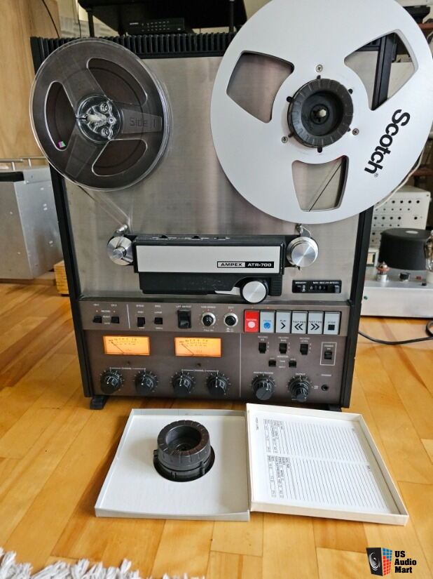 Ampex ATR-700 2 track Reel to Reel Tape Recorder 7.1/2 & 15 ips For Sale Or  Trade - US Audio Mart