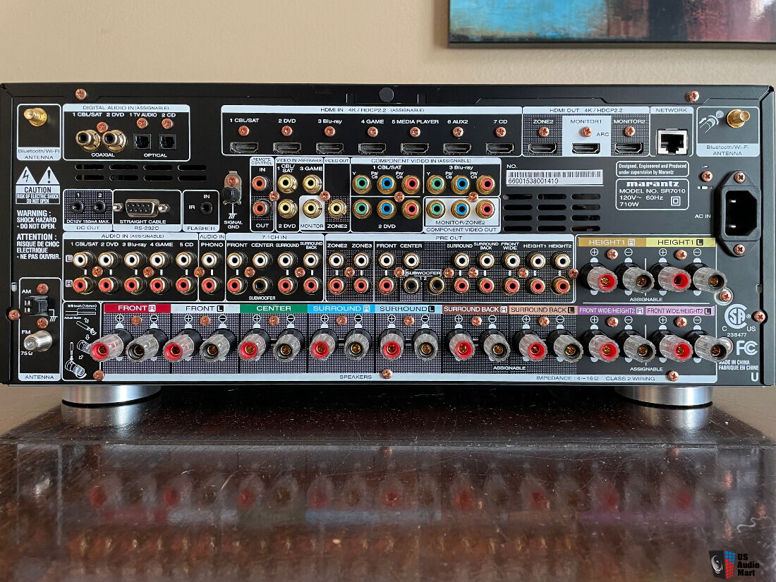 Marantz SR7010 9.2-Channel Home Theater Receiver - FOR PARTS For