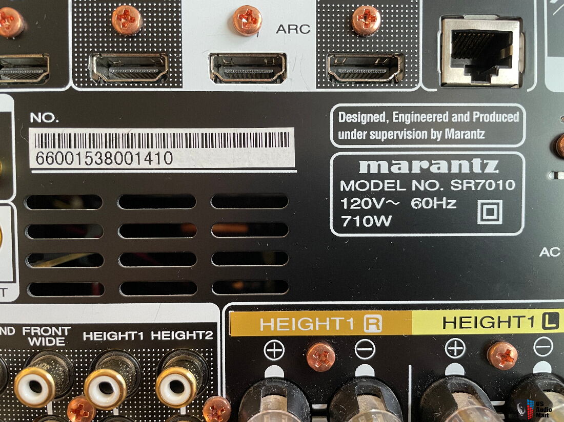 Marantz SR7010 9.2-Channel Home Theater Receiver - FOR PARTS For