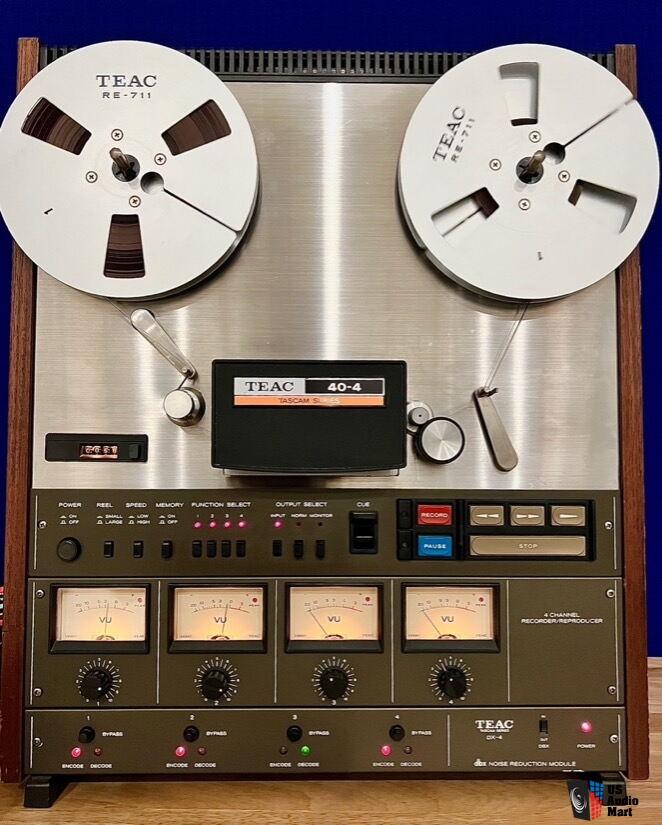 TEAC 40-4 Reel to Reel Tape Recorder, Pro Line Tascam Series, including a  TEAC Audio Mixer Photo #4593673 - US Audio Mart
