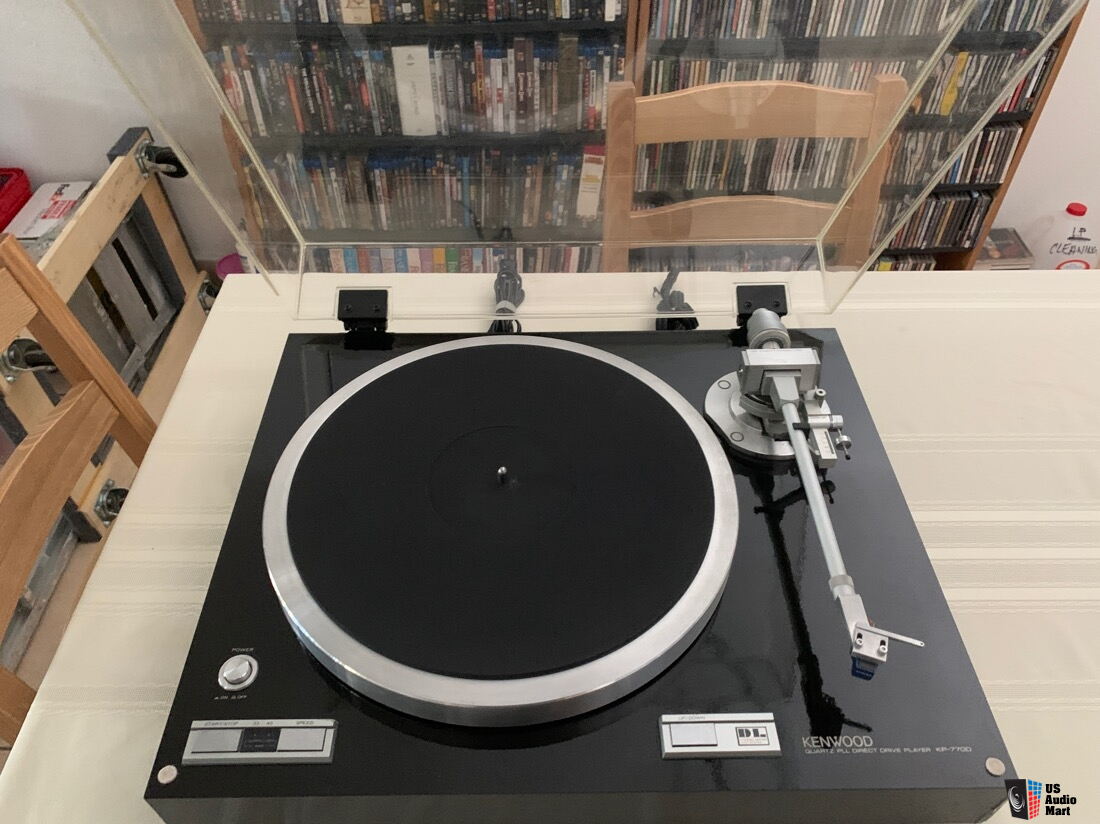 Kenwood KP-770D Semi-automatic Direct Drive Turntable w. Extra