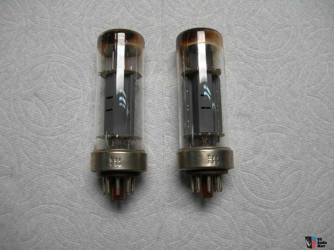 Amperex METAL BASE EL-34 tubes....Matched Pair....750.00 Photo #4608432 ...