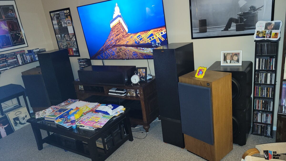 Klipsch Rf7ii [pair] and rc64ii center in black ash Photo
