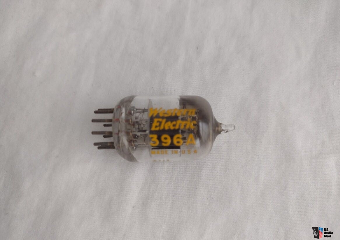 Western Electric 396A Tube - WE396a - 2C51 - 1957 - Black Plate