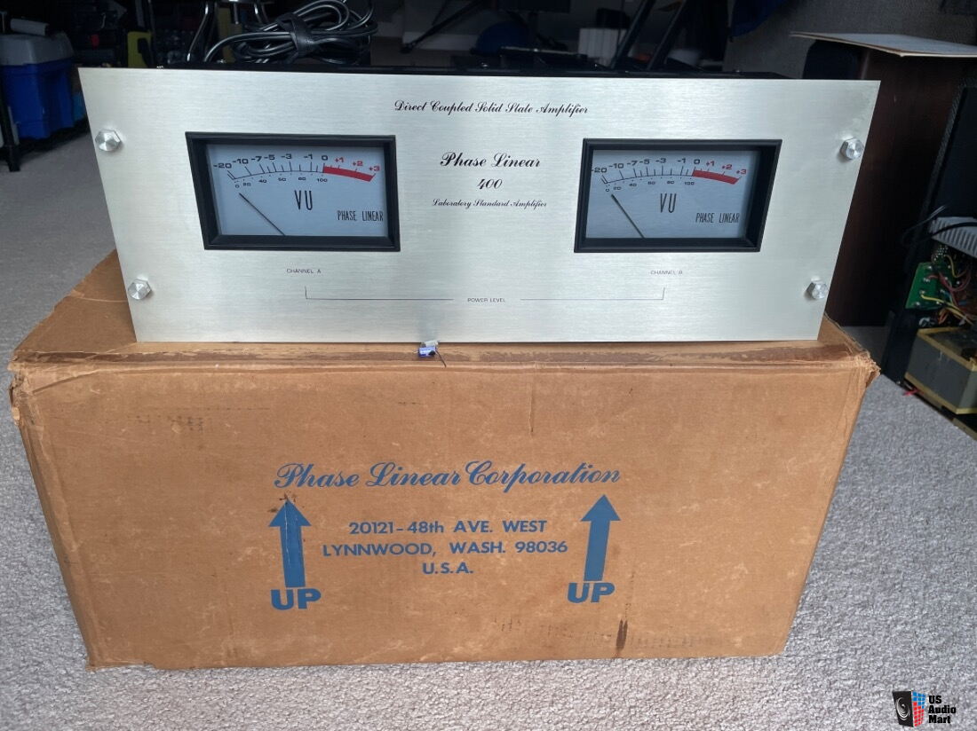 Phase linear 400 parts or repair for sale us audio mart