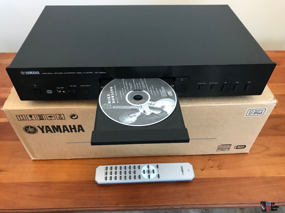 YAMAHA CDプレーヤー (シルバー) CD-S300S :20231031143902-00118