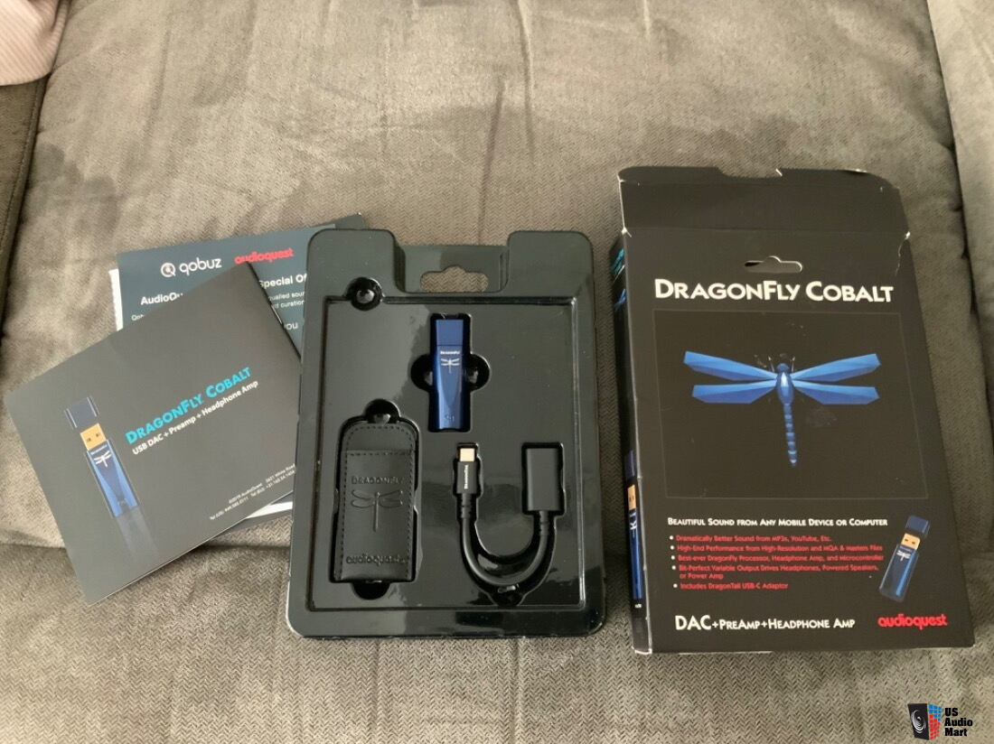 Audioquest Dragonfly Cobalt - lightly used DAC/headphone amplifier ...