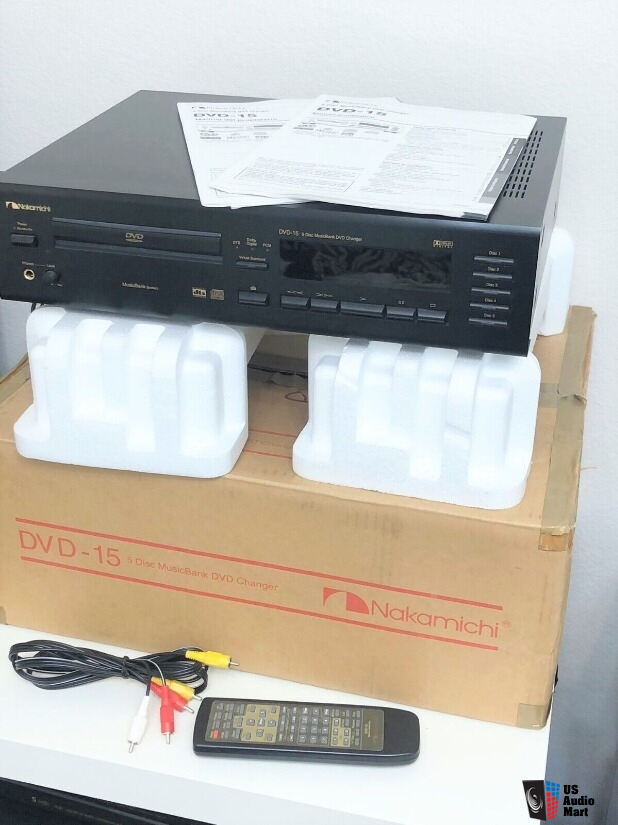 Nakamichi DVD-15 In Mint Condition with Original Box, Remote