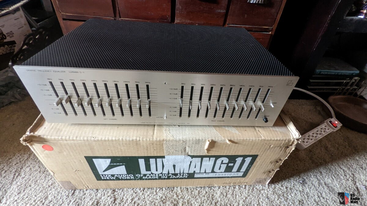 Luxman G-11 graphic equalizer For Sale - US Audio Mart