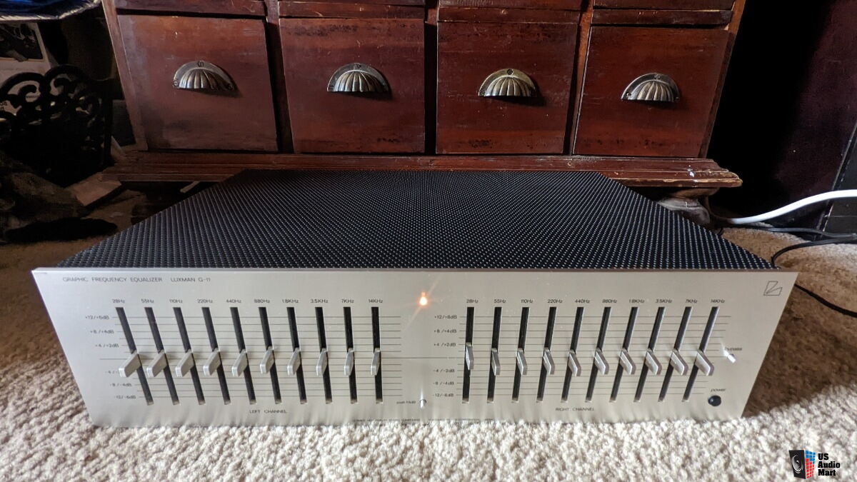 Luxman G-11 graphic equalizer For Sale - US Audio Mart