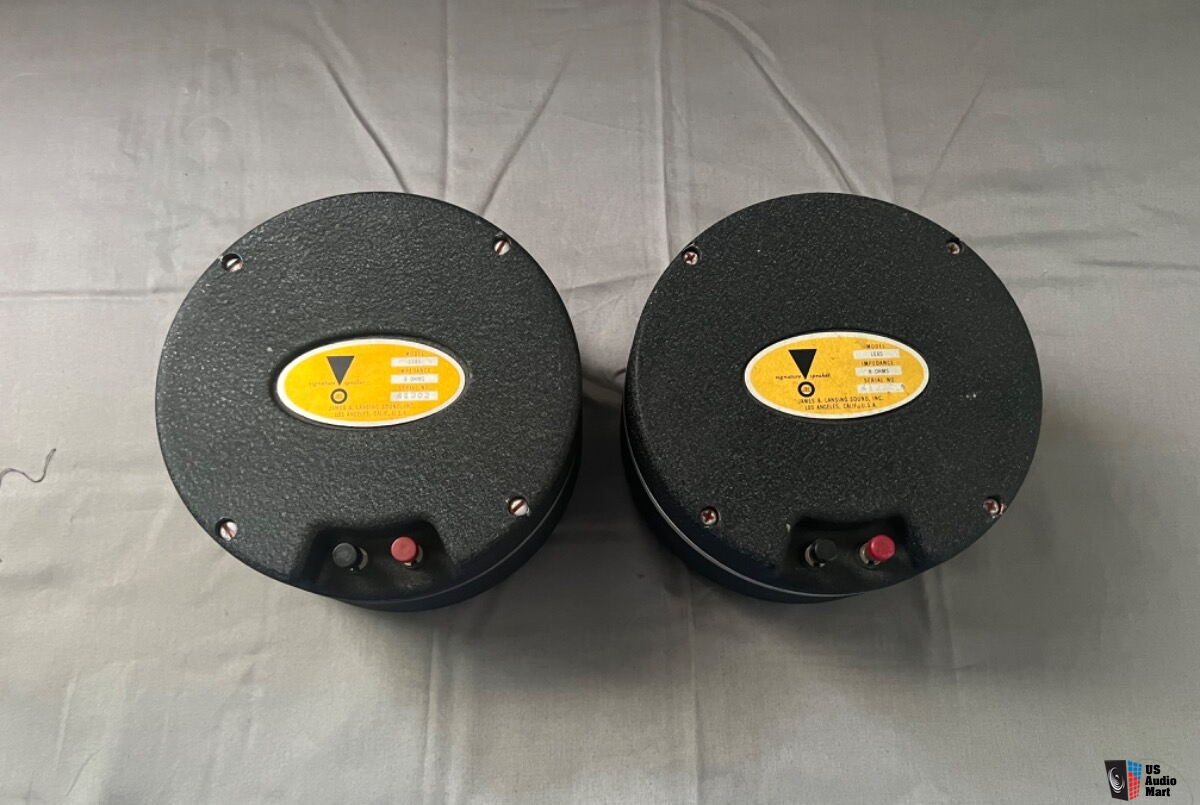 Jbl Le85 Alnico Magnet Mid-range Driver One Pair, Diaphragm