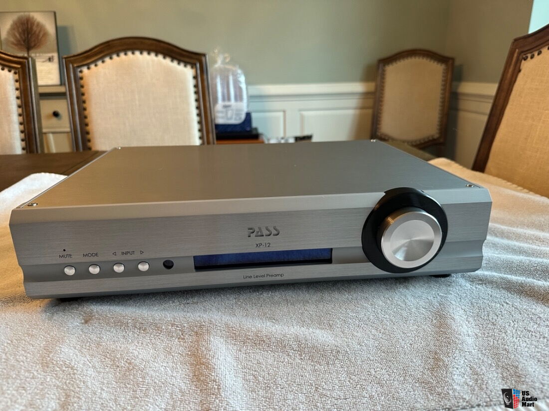 Pass Labs Xp12 Preamplifier Beautiful For Sale Us Audio Mart 