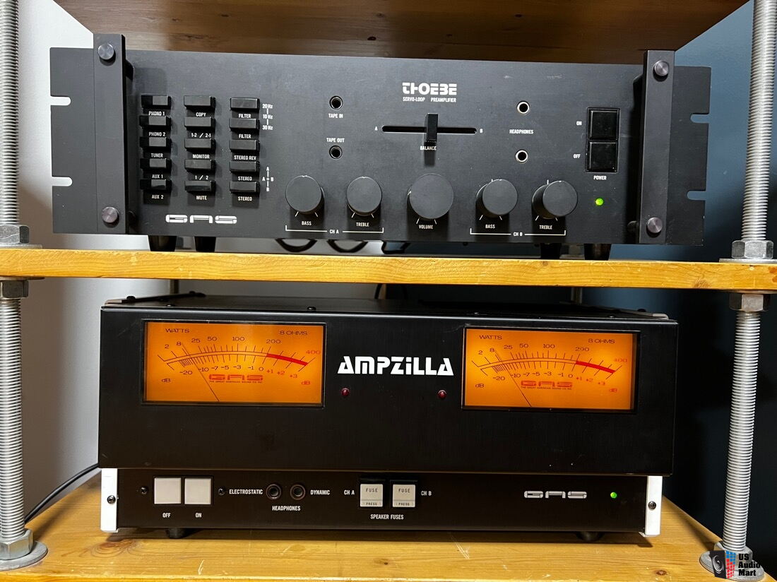 Great American Sound (GAS) Thoebe & Ampzilla, Power Couple! Dealer