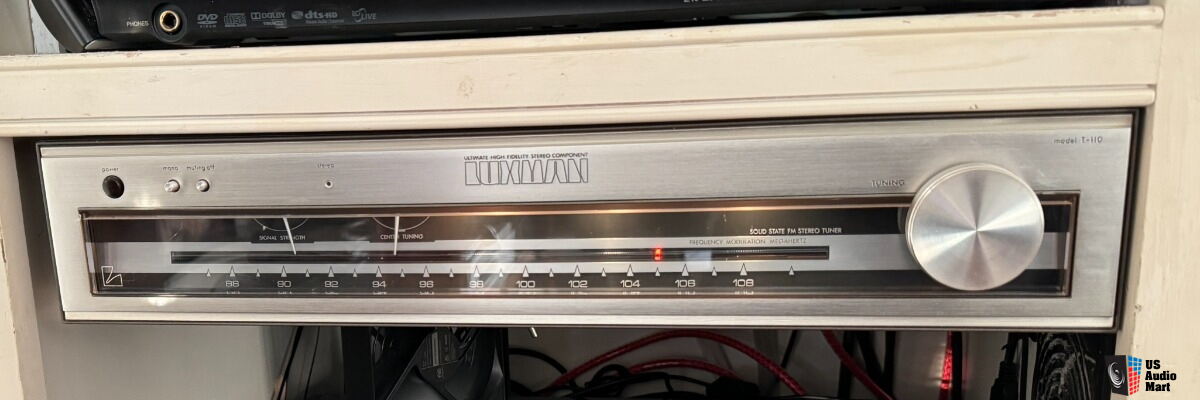 Luxman T-110U Vintage Hi-Fi FM Stereo Tuner with ORIGINAL MANUAL