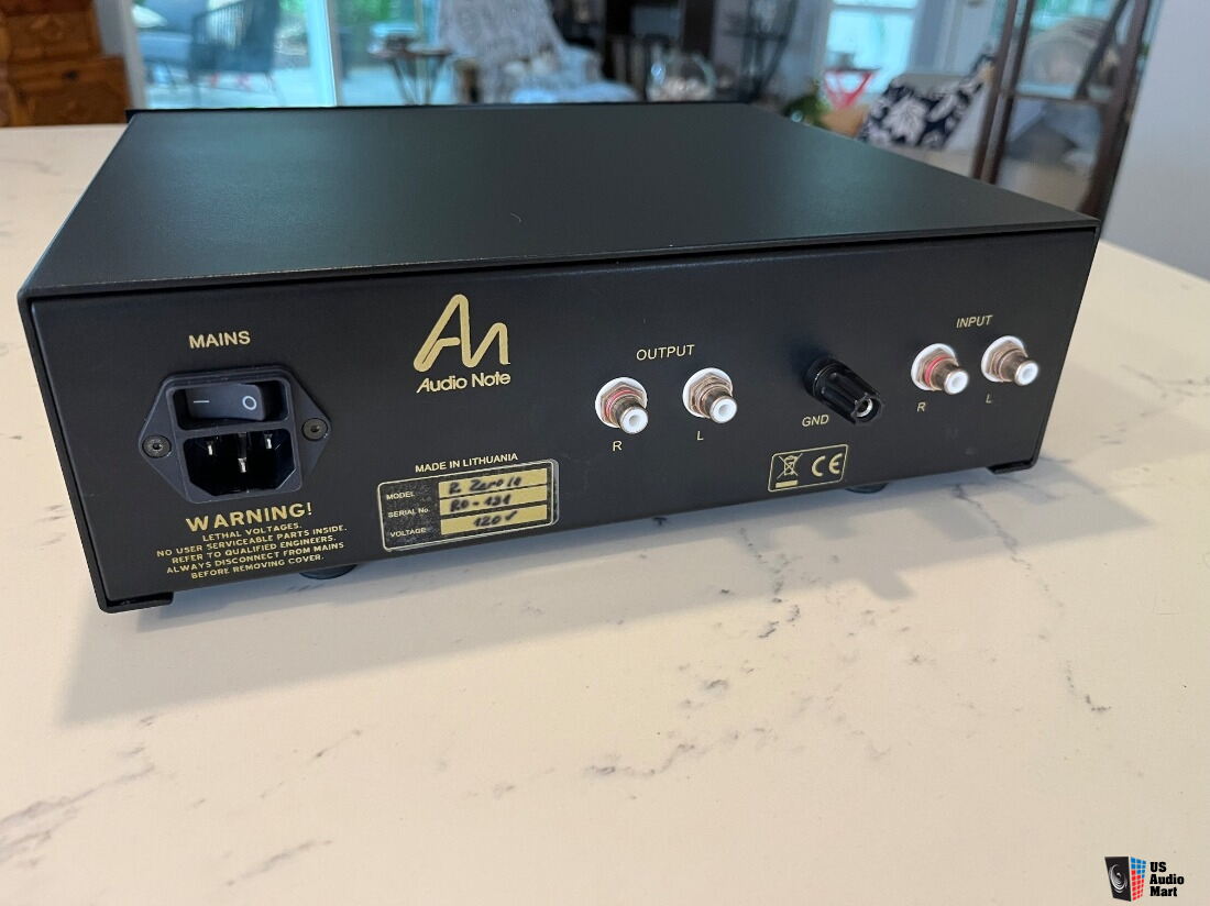 Audio Note R-Zero II Phono Stage Photo #4722113 - US Audio Mart