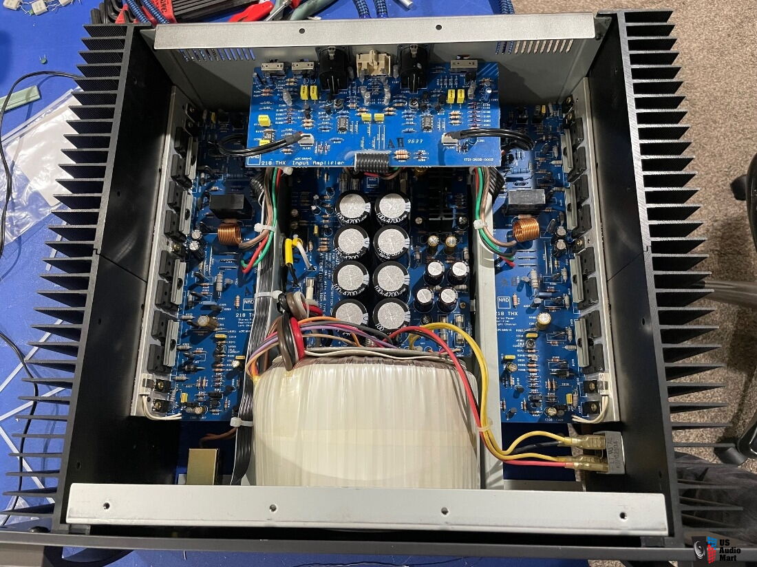 u-mamaページ NAD 218 THX 225 WPC Power Amplifier. New Capacitors and other