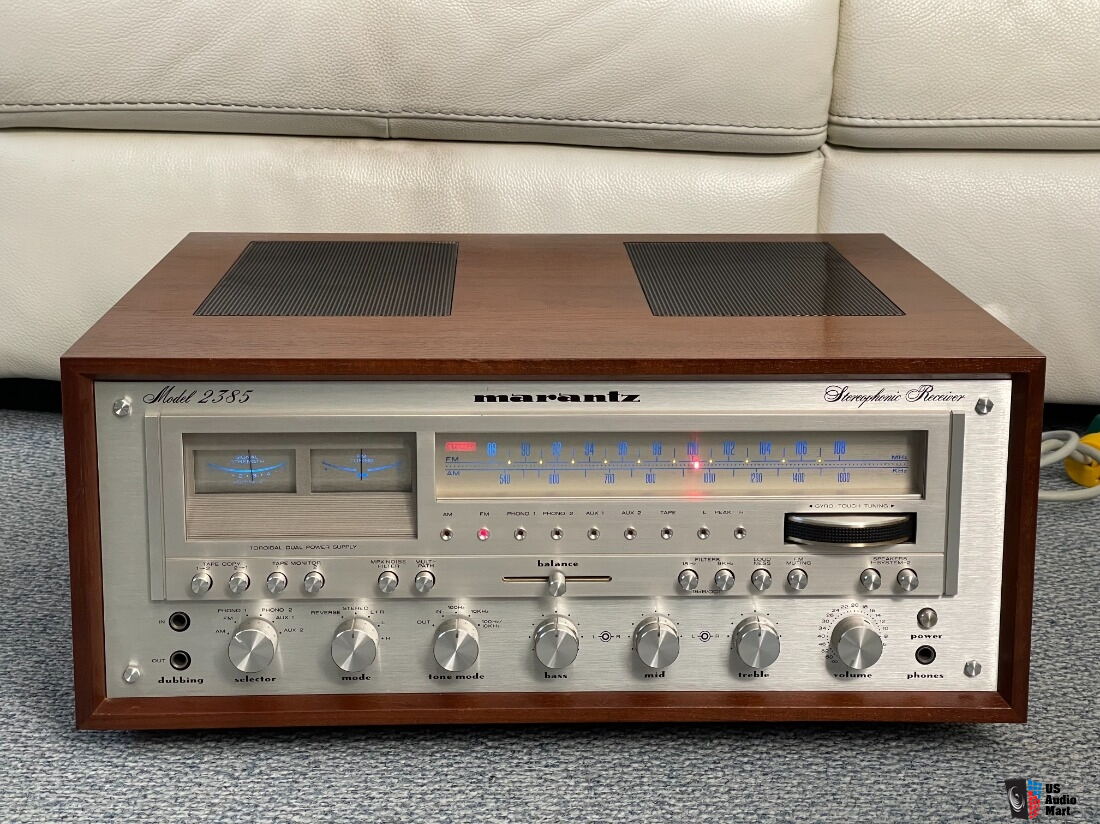 Tuner Vintage Marantz 105, AM/FM, 1973, LEDs Upgradées, 110/120V, Japon