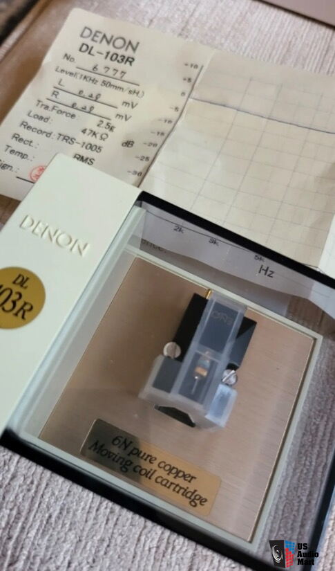 Boîtier Bois Pour Cellule Denon DL103 (R) – Karelian Bouleau – Stanley Engineering – Neuf