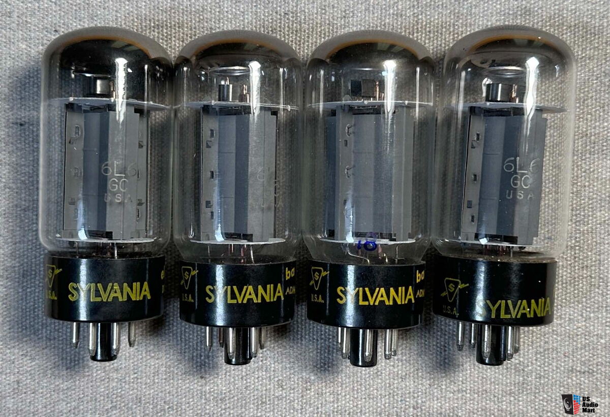 Sylvania 6L6GC tubes - quad For Sale - US Audio Mart