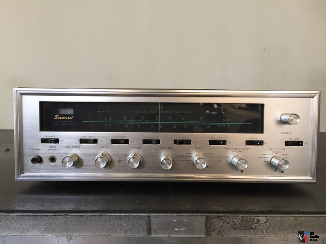 Sansui 1000A. receiver tubes Vintage Photo 4769635 US Audio Mart