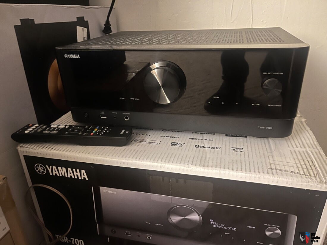 Yamaha TSR-700 V6A 7.1 Channel AV Receiver with 8K HDMI and