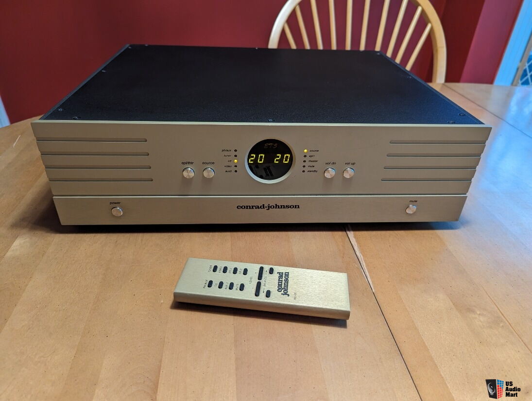 Conrad Johnson ET5 Tube Preamplifier For Sale US Audio Mart