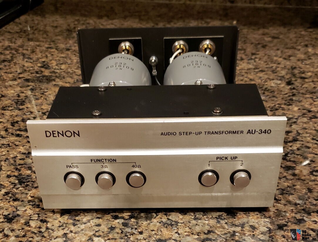 DENON】『AU-340』 MC昇圧トランス - アンプ