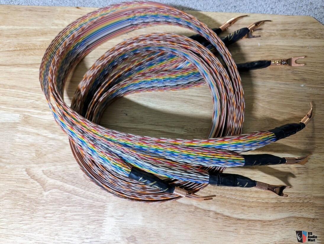 Pine Tree Audio Rainbow Ribbon Speaker Cables 8 For Sale US Audio Mart