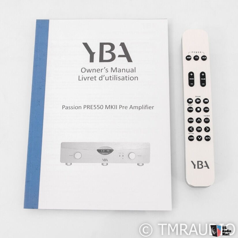 YBA Passion PRE550/AMP650 pre/power amplifier