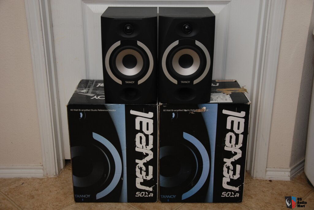 Pair Tannoy Reveal 501a Powered Speakers_MINT Photo #481608 - US