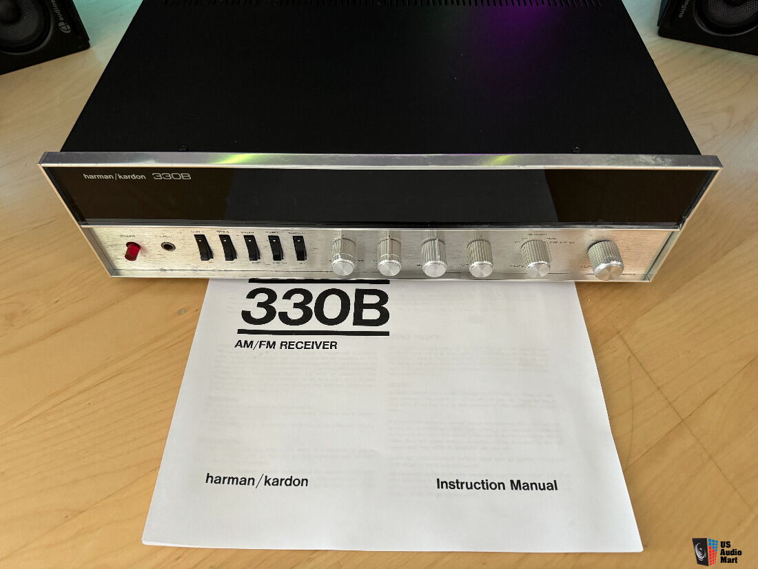 Harman Kardon 330B Receiver Vintage Stereo Receiver For Sale US